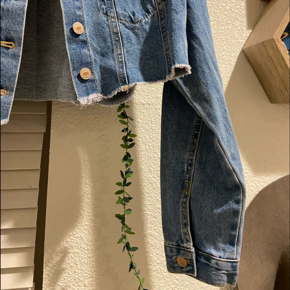 Cropped Jean Jacket - Picture 2 of 3